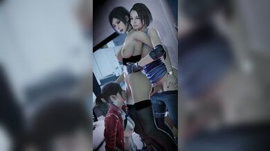 Jill and her best friends, Ada and Claire, engage in a naughty threesome that will leave you breathless!