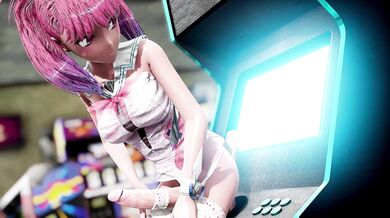 Write the word Arcade in the empty space