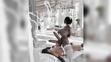 Tifa Lockhart & Yorha 2P [MilkyGirls] - Aeon Flux