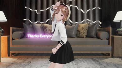 Ryza moves her sexy body to the beat of the music, mesmerizing everyone with her sensual dance moves