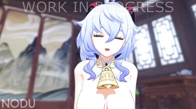 Ganyu Tests His Animation Skills by Drawing a Nude Woman [nodusfm]