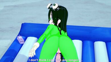 Sand and Sea Funtime with Froppy - My Hero Academia Hentai NSFW Animation (English Voice)