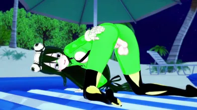 Sand and Sea Funtime with Froppy - My Hero Academia Hentai NSFW Animation (English Voice)