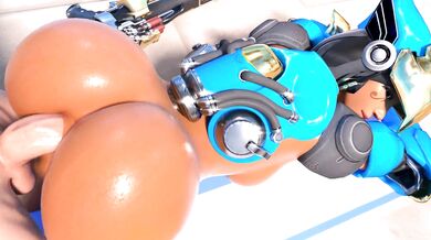 Watch as an angelic Pharah takes center stage in this side view hentai porn scene!