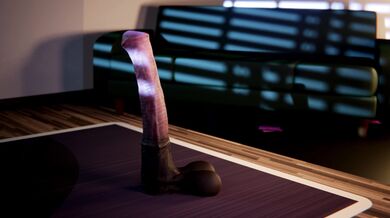 Riding hard on a horse every day with Raven, the sun sets behind the horizon as she takes her midnight ride on MidnightSFM