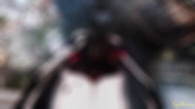 Chaconne sucks off Aya in public