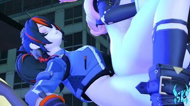 In this adult video, a busty blonde is caught masturbating in public and gets arrested by the security guard!