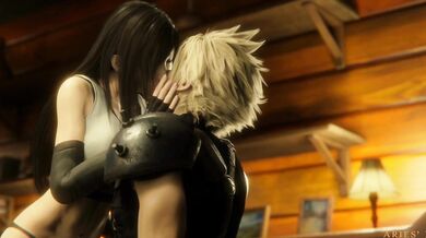 Watch as Tifa and Cloud engage in a romantic and steamy sexual encounter