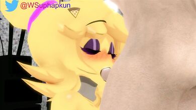 Watch as the horny SFM character gets a blowjob from her sexy partner in this steamy scene!