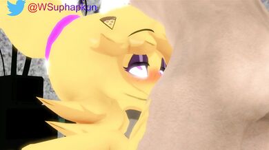 Watch as the horny SFM character gets a blowjob from her sexy partner in this steamy scene!