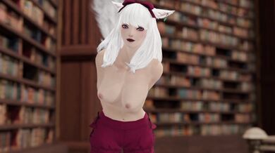 Wanna watch Miqote girl getting hypnotized and used in POV porn video?