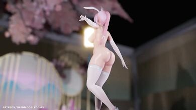 LUKA bunny in a Suit of FUR (弱音ハク%) Teddy Bear R-18