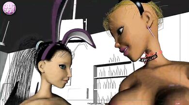 Watch these three sexy girls dance in 3D as they strip off their clothes and get drunker by the minute Will they ever stop?