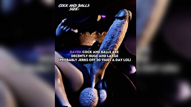 Ravens Cum-Filling Battle with Harley Quinn (Futa Hentai)