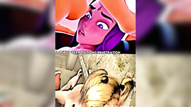 Ravens Cum-Filling Battle with Harley Quinn (Futa Hentai)