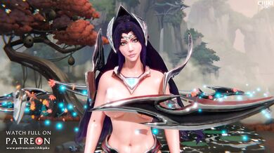 The Ultimate Oral Adventure featuring Irelia and her beloved canine friend