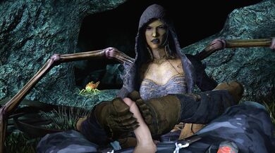 The Mighty Vorah Receives a Sensual Foot Job
