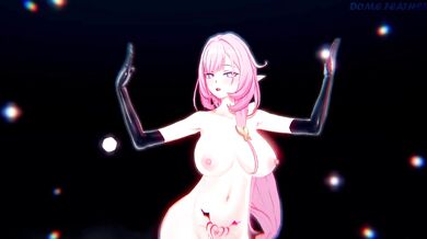 Rubber Doll in Latex Suit Dominated by Furry Teddy Bear