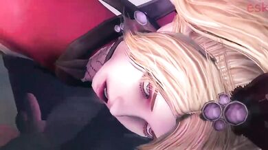 Watch Taki, a warrior from Soul Calibur, take on Natsu in a sensual and steamy encounter that will leave you breathless