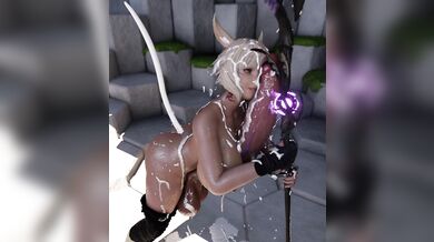 The Dirty Little Maid: An Explosion of Cum in Milky Girls