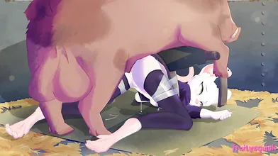 Squealing and Squishing - The Piggy Fruit Smush