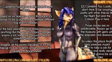 I wish my teacher was as hot as Carmelita Fox in Thievus Vixenus, but she’s more like Mrs Rogers from across the street