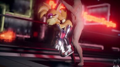 Bunnie Rabbot and her twitchy animation get up to some naughty business in the bedroom!