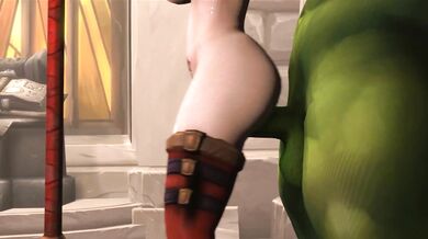 Watch as these two sexy elves seduce each other and get down and dirty with their magical abilities in this hot hentai porn video, Whorecraft!