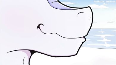 Watch as this sexy babe gets eaten alive by a massive shark in the deep blue sea!