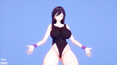 The Sultry Sessions of Black-Haired Kuro and Busty Anne at the Beach, Exercising in Micro Bikinis