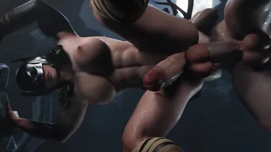 Marvel 3D Porn — Futanari Animation by Amazonium