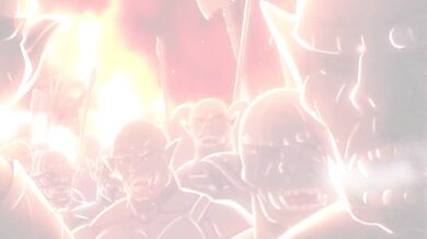 A group of adventures must survive the onslaught of Orc attacks in this sexy hentai