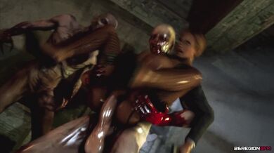 Lisa Hamilton vs Clot in a Nasty Creampie Battle [26Region SFW]