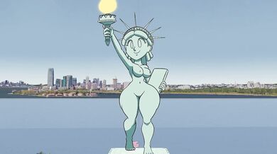 Watch the 4th of July Celebration with Tansau! All statue scenes featuring our favorite models