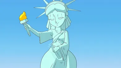 Watch the 4th of July Celebration with Tansau! All statue scenes featuring our favorite models