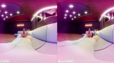 Akali Gives a Sensual Foot Job in Virtual Reality