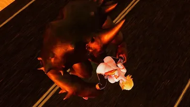 Pierced Penetration - Monstrous Dick Gorging the Virgin