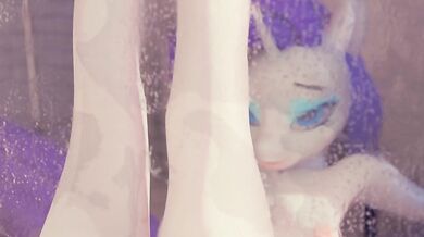 Rarity Shower Tease [4k][Melvelvin]