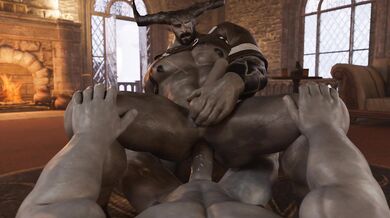 Watch as the sexy babe tries to ride the iron bull in this hot and steamy porn scene!