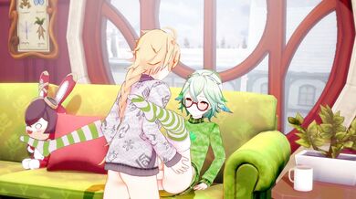 Wild Tentacle Monster Gropes and Fucks Virgin Maiden in the Woods