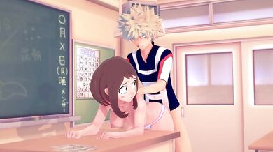 Todoroki gets pounded by Bakugo while UA watches and learns a thing or two