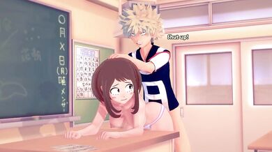 Todoroki gets pounded by Bakugo while UA watches and learns a thing or two