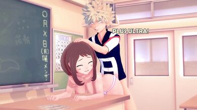 Todoroki gets pounded by Bakugo while UA watches and learns a thing or two