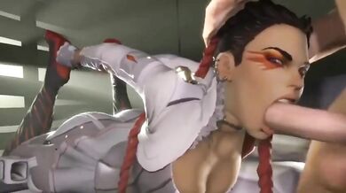 Luscious-Lover’s Sloppy Throat Fuck