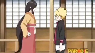 Boruto and Hinata join Hanabi in a threesome