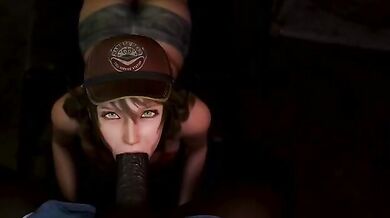 Cindys Full Service Station (black) [Pewposterous]