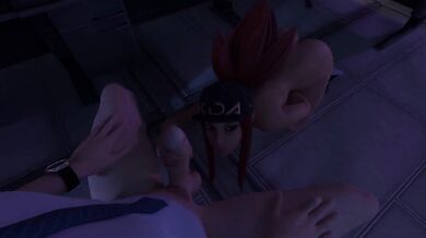 Office Affairs with Sexy Akali