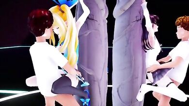 A woman tries to regain control of her body after being possessed by a mysterious VTuber