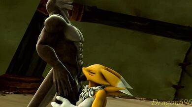 Renamon and Lizard: The Adventure of Love and Lust
