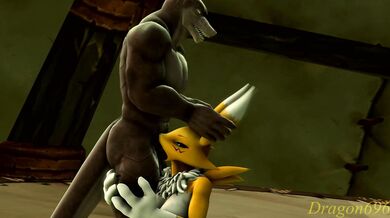 Renamon and Lizard: The Adventure of Love and Lust